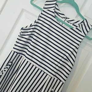 NWT Sailor Striped Dress w/ Pockets!